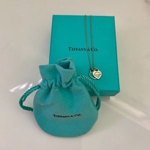 Tiffany & Co. Double Heart Tag Pendant